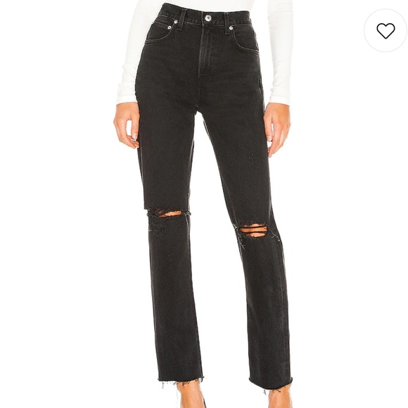 Agolde Denim - Agolde Cherie High Rise Straight in Distortion NWOT